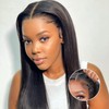 Real Hair Wig, 4x4 HD Lace Front Wig, Human Hair,