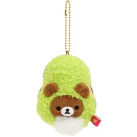 San-x MF90301 Hanging Plush Avocado (Chairoi Cob)
