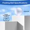 Sagsewful Floating Golf Balls, Non-Sink Practice Golf Balls for Lake/Pool/Backyard