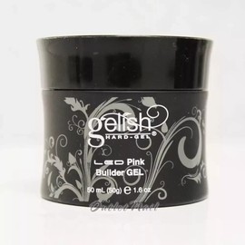 Gelish Hard Gel LED 0.5 Fl. Oz - Pink Builder Nail Gel #01561