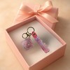 Rhenuzu Trade Dice Bubble Liquid Keychain Wristlet - Key Holder