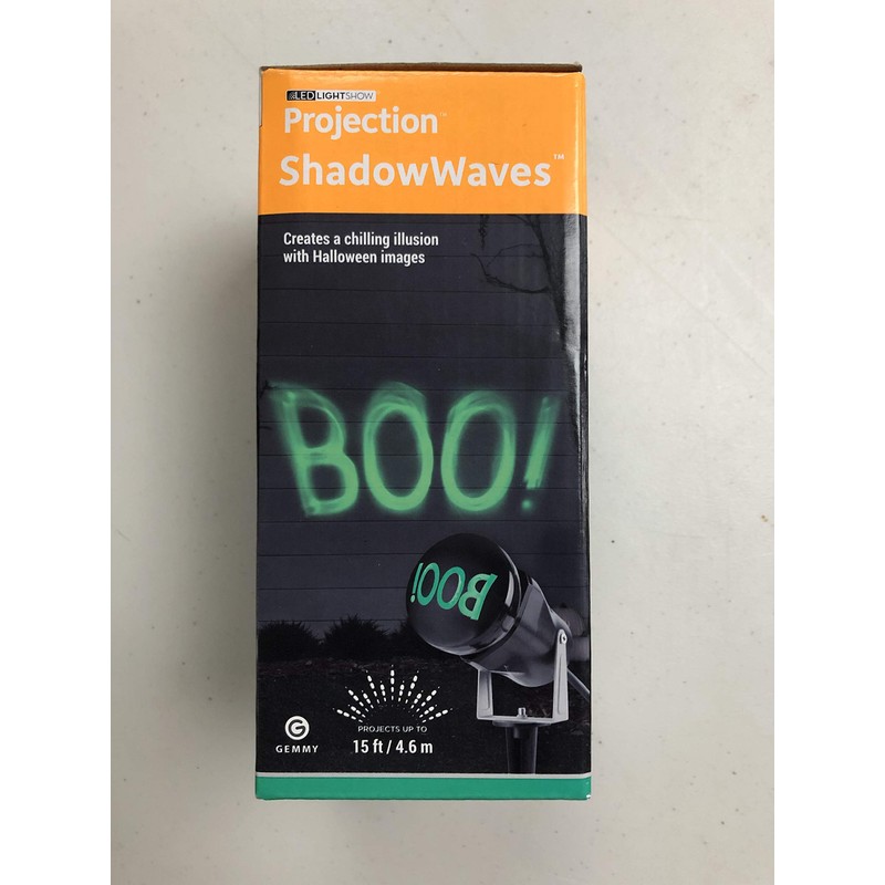 ShadowWaves Projection Boo LED Outdoor Light