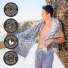 FESHKA Sand Free Turkish Beach Towel (37 x 67) Quick