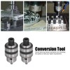 2 Set Heavy Duty Drill Chuck 3 Claw Aluminum Alloy