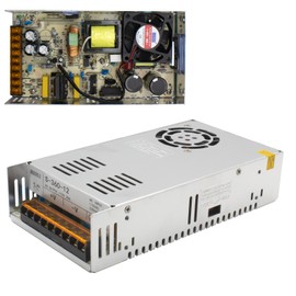 MK-SMPS-S360-12 DC 360W Switching Power Supply Converter, AC 110V-220V to DC 12V Power Supply Transformer Driver Adapter, Universal Regulated Switching 30A for Strip 3D Printer CCTV Camera Motor Pump