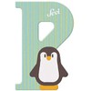 Sevi 83016 Letter P Penguin Multi-Coloured Approx. 10 x 7.5