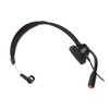 Telephone Headset Noise Reduction Volume Control 3.5mm Straight Plug Unilateral