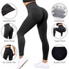 SUUKSESS Women Scrunch Butt Lifting Seamless Leggings Booty High Waisted