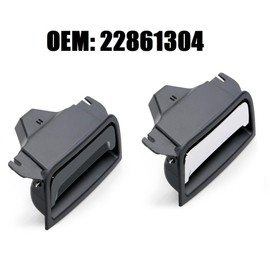 Center Console Armrest Lid Latch Plate 22861304 for Chevy Silverado1500 2014-2018 for GMC Sierra Yukon Center Console Cover Lock (Electroplating Silver Tone)