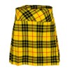 ARCTIC UNIQUE Ladies Knee Length Kilt Skirt 20" Length Tartan