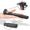 HEYNER® Hand Pump for Bicycles, Compact Bicycle Pump with Replaceable
