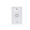 Eaton MIZ-24S-W MIZ Mini Horn, Wall, 24V, Temporal/Conti