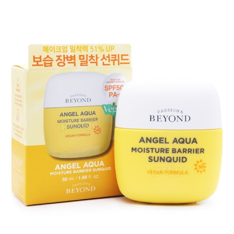 Beyond Angel Aqua Moisturizing Barrier Sunquid 50ml_Vegan / 비욘드 엔젤