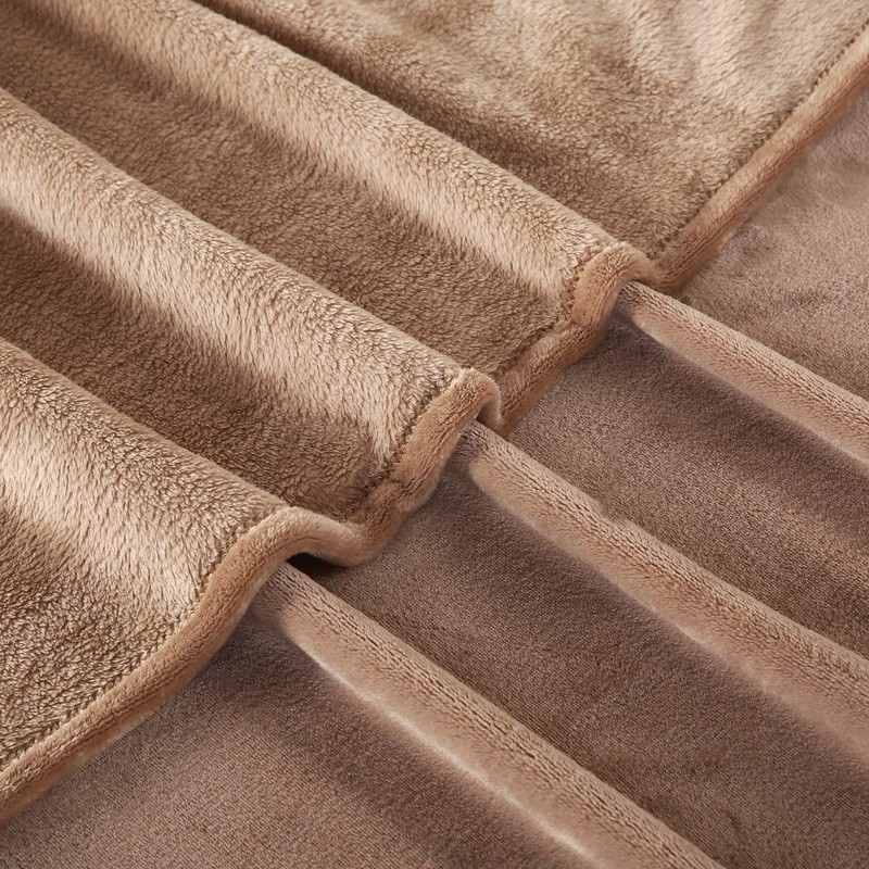 TASTHROW Cuddly Blanket, Soft Fleece Blanket, Sofa Throw, Soft and