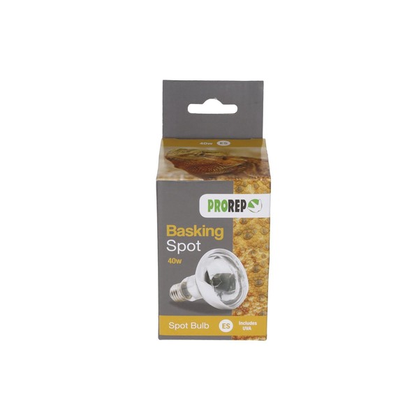 ProRep Basking Spotlamp 40w ES | Screw Fitting | Clear