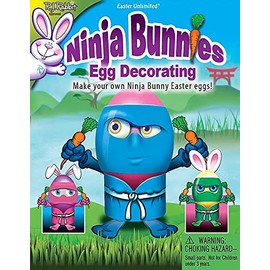 R.J. Rabbit Ninja Bunnies Egg Decorating Kit