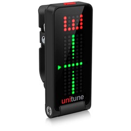 Tc Electronics Clip Tuner, Chromatic Tuning, ±0.2 cent Strobe Mode, Auto Off Function, Auto Screen Flip, UNITUNE CLIP NOIR