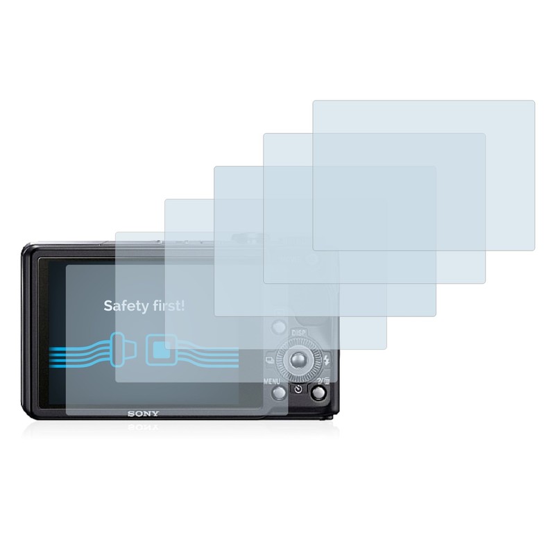 Savvies Pack of 6 Screen Protectors Compatible with Sony Cyber-Shot