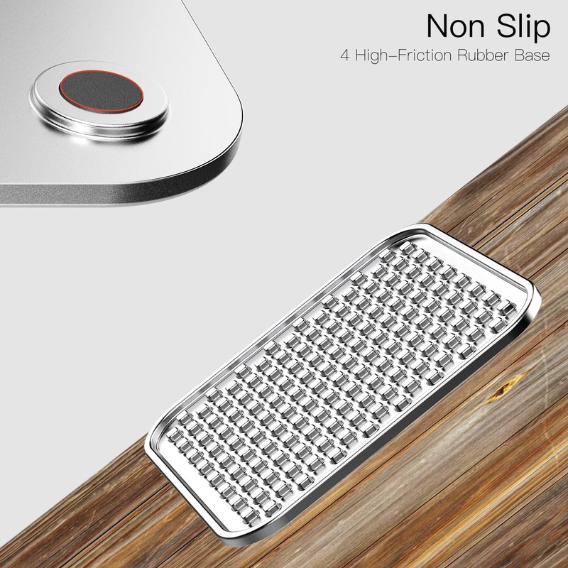 Feedoo Double Layer Stainless Steel Lick Mat for Dogs &