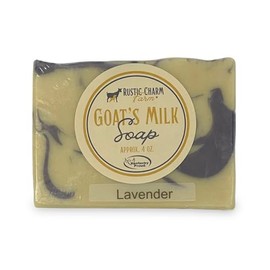 Rustic Charm Farm Goat Milk Soap, Lavender