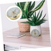 TEHAUX Clock Insert Quartz Clock Face Replacement with Arabic Numerals