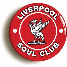 Ozorath LIVERPOOL NORTHERN SOUL CLUB BADGE BUTTON PIN (1inch/25mm diameter) KEEP THE FAITH