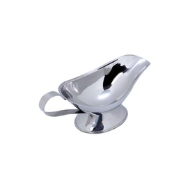 Western Restaurant Stainless Steel Juice Boat Steak Sauce Black Pepper Sauce Sauce Boat Seasoning Boat Non-Magnetic Juice Cup Kitchen Tool (3 Juice Boats)