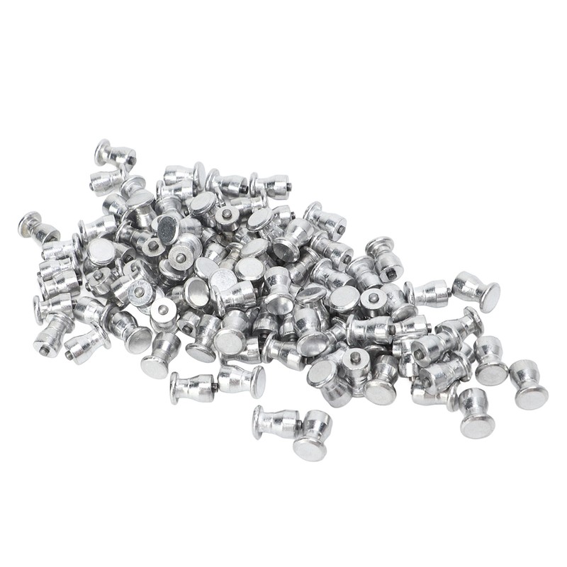 100 Pcs Tire Stud Screw Silver for Car Truck Bike