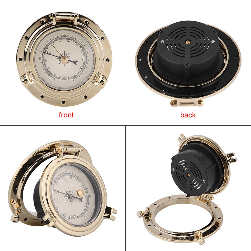Rome Retro Barometer for Navigation Marine RV Yacht Boat SUV