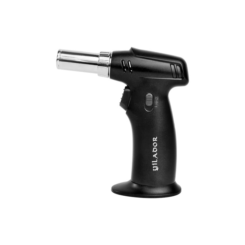 Yilador Butane Torch AT-603, Cocktail Smoker Torch with Safety Lock