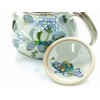 Kutani Ware [Teapot, Teapot] Large Hydrangea Blue & Blue [Back