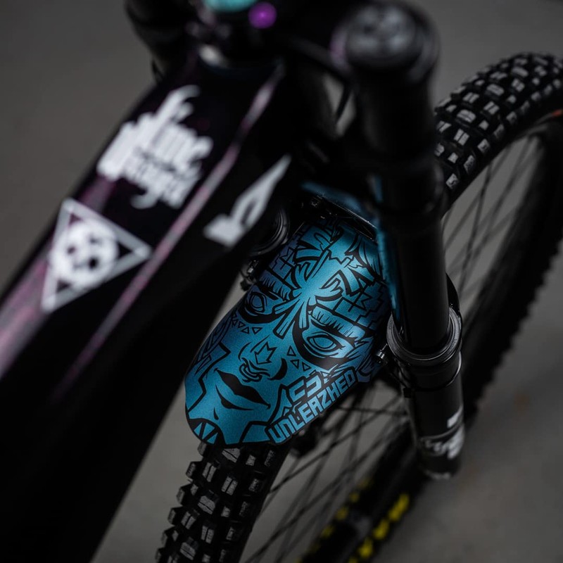 unleazhed M01 Mountain Bike Mudguard, MTB Mudguard, Bicycle Mudguard, MTB