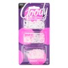 Goody Classics Polybands elástico, Multi 250 en transparente, 0.649 onzas,
