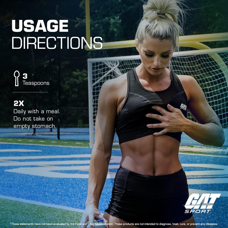 GAT Essentials Liquid L-Carnitine Drink, Green Apple, 16 Ounce