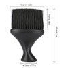 Ruiqas Portable Soft Hair Brush Neck Duster Hairdresser Hairdressing Styling