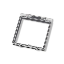 Power Button Switch Square Cover PC, Dustproof Waterproof Safety Push Buttons Protector for Computer Desktop Industrial Power Switches Control Panels Washing Machine Elevator Dishwasher