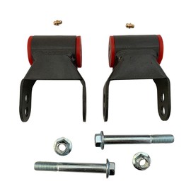 BST BSSP Rear Shackle 1.5" or 2" Suspension Lift Kit Replacement for 1988-1998 Chevy GMC K1500 K2500 4WD/2WD Lift Spacer Block U-Bolt Spring Shackle