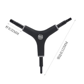HOUSON Triple Y-Shaped Allen Wrench (4/5/6mm) | 40CRV Steel HRC42° | for Bicycle Assembly
