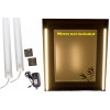 LEDUPDATES 2pcs Vanity MIRROR LED LIGHT Warm white SET +