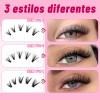 Kit De Extensión 640 Natural Lash Curl D 30d+40d+50d