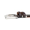 KIETH Men's Business Belt, Genuine Leather, Dark Brown, Kip Leather,