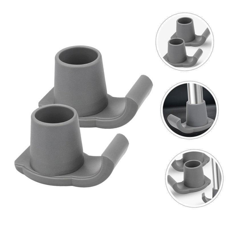 CORHAD 2pcs Professional Walker Accessories Walker Ski Glides Feet Protectors