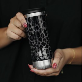 GLACIAL Black Leopard,Tumbler