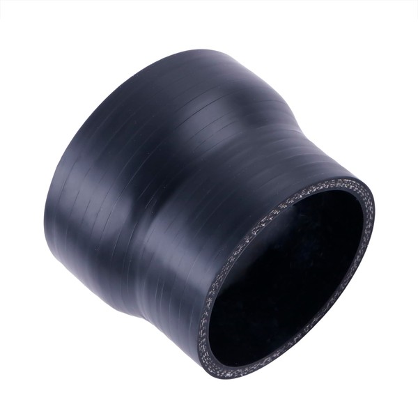 XAJINGSU Straight Reducer Hose Coupler Adapter 3" To 3.5" (76mm-89mm),