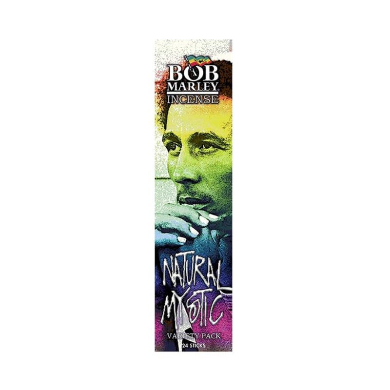 Bob Marley Natural Mystic Incense Sticks, 24 Count, Variety Pack