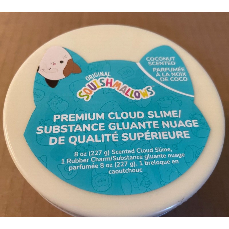Squishmallows Cam The Cat Coconut Scented Cloud Slime 8 oz