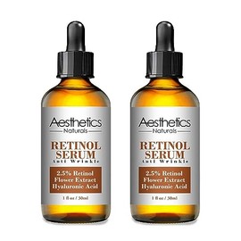 Aesthetics 2.5% Retinol Anti-Wrinkle Hyaluronic Serum (1 or 2-Pack) (1-Pack)