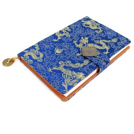 Hardcover Notebook Chinese Yun Brocade Notebook Silk Hardcover Diary Journal Sketchbook Travel Blank Book