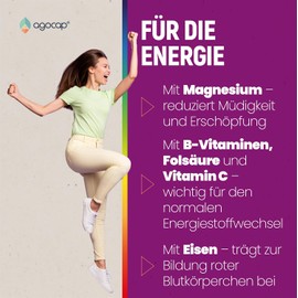 Vitamins for Women - Dietary Supplement with Vitamins & Minerals from A to Z, Magnesium, Iron, Zinc & Vitamin B, C, D - For Energy, Immune System & Concentration - 60 Tablets