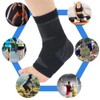 Jravezt Ankle Supporter, Set of 2, Achilles Tendon Supporter, Ankle